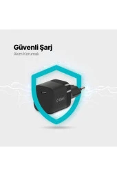 SmartCharger 30W PD USB-C Seyahat Hızlı Şarj Aleti - 4