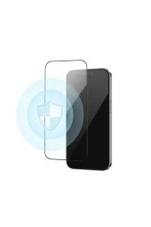 Iphone 15 Pro Uyumlu Tam Kaplayan HD Anti-static Darbe Emici Temperli Cam Ekran Koruyucu - 2
