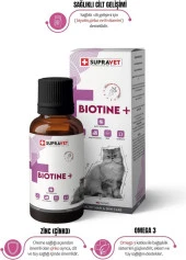 Supravet Biotine Cat Extra Deri ve Tüy Sağlığı Damlası 100 ML - 3