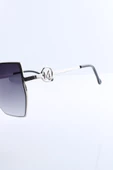 SİYAH GÜMÜŞ UV400 KADIN GÜNEŞ GÖZLÜĞÜ MAX POLO - 1MP8222R002 thumbnail 4