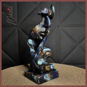 Susturma Heykeli Figür Dekoratif Obje Ve Biblo Masa Dekorasyon Salon Ofis Aksesuarları thumbnail 4