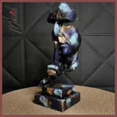 Susturma Heykeli Figür Dekoratif Obje Ve Biblo Masa Dekorasyon Salon Ofis Aksesuarları thumbnail 5