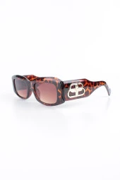 Silvio Monetti Kadın Leopar UV 400 Korumalı Güneş Gözlüğü 23SM8097R02 thumbnail 2