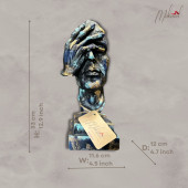 Hayal Kırıklığı Yaratan Heykel Figür Dekoratif Obje Ve Biblo Masa Dekorasyon Ofis Aksesuarları thumbnail 2