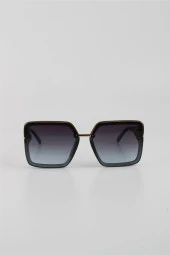 La Viva Siyah Altın Degrade UV400 Filtre Kadın Güneş Gözlüğü G24LV3309R02 thumbnail 2