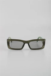 La Viva Yeşil Siyah Mat UV400 Filtre Kadın Güneş Gözlüğü G24LVS3310R03 thumbnail 2