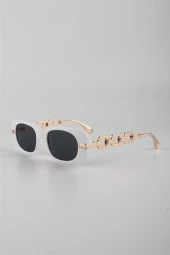 La Viva Beyaz Mat UV400 Filtre Kadın Güneş Gözlüğü G24LVS3328R05 thumbnail 2