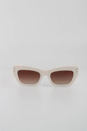 Silvio Monetti Beyaz Degrade UV400 Filtre Kadın Güneş Gözlüğü G24SM8002R06 thumbnail 1