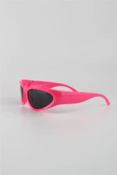Silvio Monetti Pembe Mat UV400 Filtre Unisex Güneş Gözlüğü G24SM9006R07 thumbnail 2