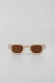 By Marine Krem UV400 Filtre Unisex Güneş Gözlüğü G24FT2036R01 - 2