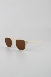 By Marine Krem UV400 Filtre Unisex Güneş Gözlüğü G24FT2029R05 - 1