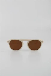 By Marine Krem UV400 Filtre Unisex Güneş Gözlüğü G24FT2029R05 - 2