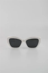 By Marine Beyaz UV400 Filtre Kadın Güneş Gözlüğü G24FT1053R03 thumbnail 2