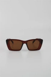 By Marine Kahverengi UV400 Filtre Kadın Güneş Gözlüğü G24FT1058R03 thumbnail 2