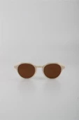 By Marine Krem UV400 Filtre Unisex Güneş Gözlüğü G24FT1037R04 - 1