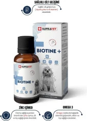 Supravet Biotine Dog Extra Deri ve Tüy Sağlığı Damlası 100 ML - 3