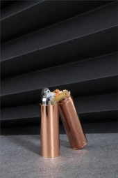 Silvio Monetti  Rose Renk Benzinli Ve Şarjlı Üfleyince Yanar Benzinli Çakmak  24CSM22109R01 thumbnail 1