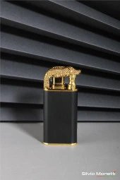 Silvio Monetti Siyah Timsah Model Gazlı Çakmak 24CSM801AMR01 thumbnail 1