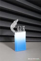 Silvio Monetti Mavi Timsah Model Gazlı Çakmak 24CSM801CMR01 thumbnail 2