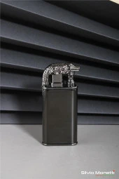 Silvio Monetti Siyah Timsah Model Gazlı Çakmak 24CSM802MR01 thumbnail 1