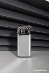 Silvio Monetti Gri Timsah Model Gazlı Çakmak 24CSM802MR03 thumbnail 1