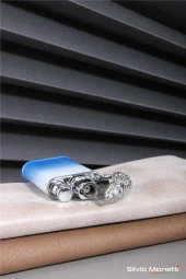 Silvio Monetti Mavi Timsah Model Gazlı Çakmak 24CSM801CMR01 thumbnail 3