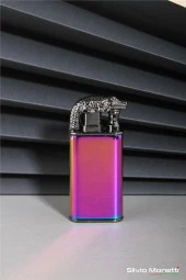 Silvio Monetti Çok Renkli Timsah Model Gazlı Çakmak 24CSM802MR04 thumbnail 1