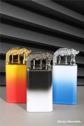 Silvio Monetti Mavi Timsah Model Gazlı Çakmak 24CSM801CMR01 thumbnail 4