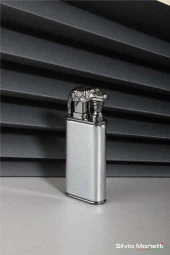 Silvio Monetti Gri Timsah Model Gazlı Çakmak 24CSM802MR03 thumbnail 2