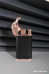 Silvio Monetti Bronz Kartal Model Gazlı Çakmak 24CSM805MKLR02 thumbnail 2