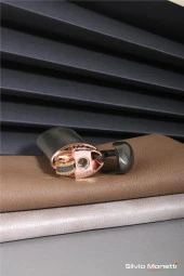 Silvio Monetti Gri Kapaklı Özel Tasarım Gazlı Çakmak 24CSM831TR03 thumbnail 3