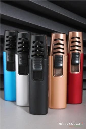 Silvio Monetti Gümüş Özel Tasarım Pürmüz Gazlı Çakmak 24CSM843MR02 thumbnail 3