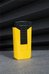 Silvio Monetti  Sarı Renk Çift Pürmüzlü Gazlı Çakmak  24CSM630MR01 thumbnail 1