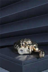 Silvio Monetti  Altın Renk Özel Tasarım Çarklı Gazlı Çakmak  24CSM891MR02 thumbnail 3