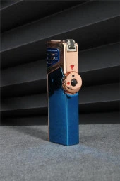 Silvio Monetti  Mavi Renk Üç Pürmüzlü Vanalı Gazlı Çakmak  24CSM692TR02 thumbnail 1