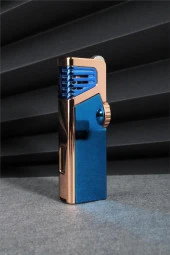 Silvio Monetti  Mavi Renk Üç Pürmüzlü Vanalı Gazlı Çakmak  24CSM692TR02 thumbnail 2