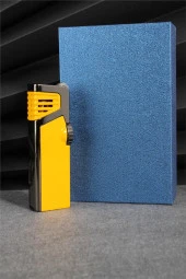 Silvio Monetti  Sarı Renk Üç Pürmüzlü Vanalı Gazlı Çakmak  24CSM692TR01 thumbnail 3