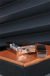 Silvio Monetti  Rose Renk Özel Tasarım Kapaklı Gazlı Çakmak  24CSM874MR04 thumbnail 3