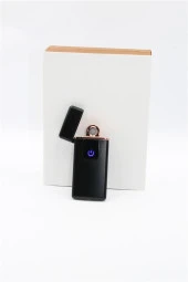 Silvio Monetti Siyah USB Şarjlı Çakmak SMC520USBR1 thumbnail 2