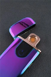 Silvio Monetti Ice Kaplamalı Şarjlı Dokunmatik Çakmak Çok Renkli - SMCX709BR1 thumbnail 1