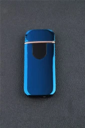 Silvio Monetti Ice Kaplamalı Şarjlı Dokunmatik Çakmak Mavi - SMCX709BR3 thumbnail 2