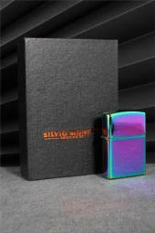 Silvio Monetti  Mor Renk Kapaklı Şarjlı Çakmak  24CSM22108AR02 thumbnail 3