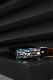 Silvio Monetti  Mor Renk Kapaklı Şarjlı Çakmak  24CSM22108AR02 thumbnail 4