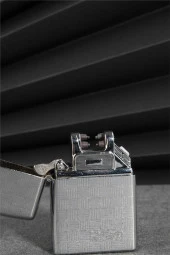 Silvio Monetti  Gri Renk Kapaklı Şarjlı Çakmak  24CSM22108AR05 thumbnail 4