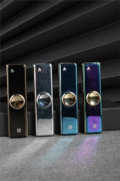 Silvio Monetti  Siyah Renk Ledli Ve Çarklı Şarjlı Çakmak  24CSM680USBR03 thumbnail 4