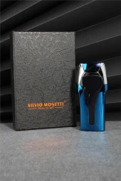 Silvio Monetti  Mavi Renk Dokunmatik Kapaklı Şarjlı Çakmak  24CSM22110R04 thumbnail 5