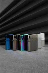 Silvio Monetti  Siyah Renk Kapaklı Şarjlı Çakmak  24CSM22108AR01 thumbnail 6