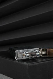 Silvio Monetti  Gri Renk Kapaklı Şarjlı Çakmak  24CSM22108AR05 thumbnail 6