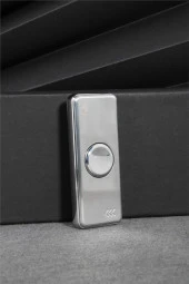 Silvio Monetti  Gümüş Renk Ledli Ve Çarklı Şarjlı Çakmak  24CSM22105AR07 thumbnail 2