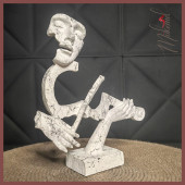 Keman Heykeli Çalmak Figür Dekoratif Obje Ve Biblo Masa Dekorasyon Salon Ofis Aksesuarları thumbnail 6